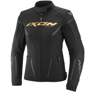 IXON Striker 2 Lady motorjas voor dames, zwart-goud