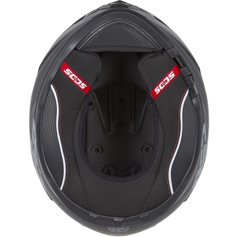 Cassida Integral GT 2.1 Jawa Solid integraal motorhelm matzwart-glanzend rood