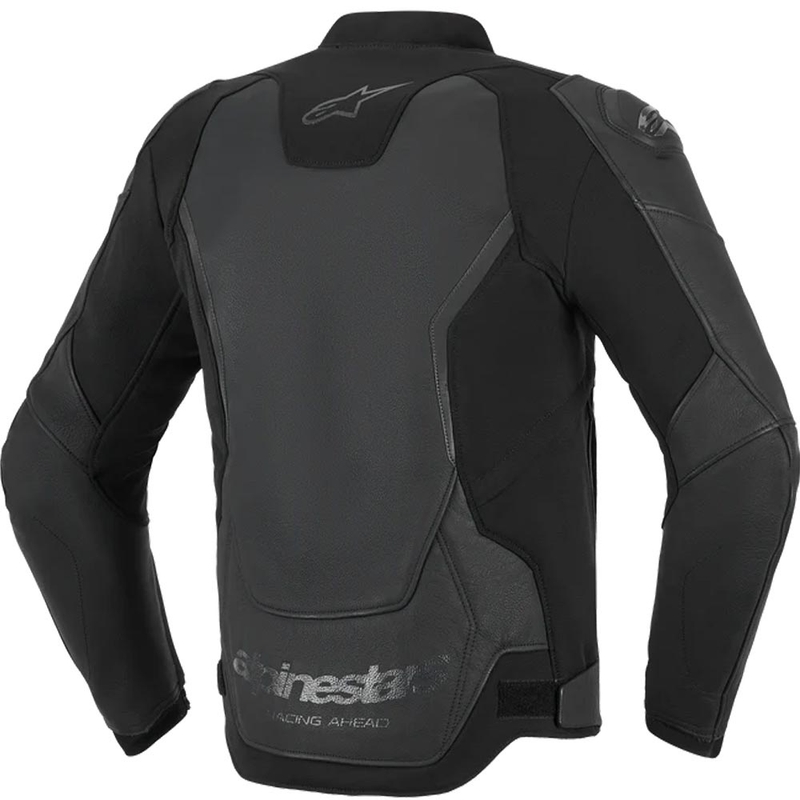 Alpinestars GP Force V2 leren motorjas zwart-zwart
