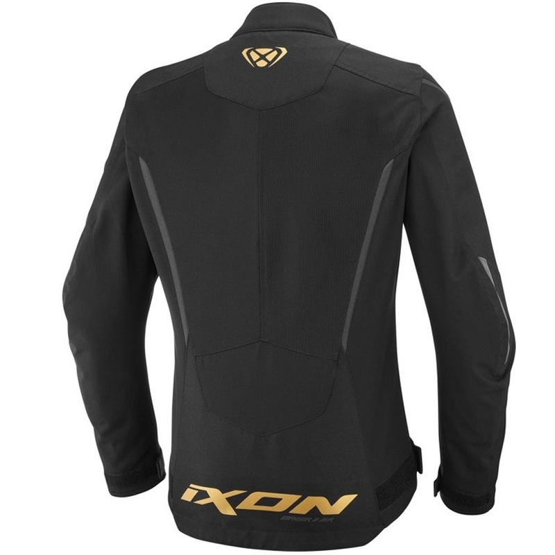 IXON Striker 2 Air WP Lady motorjas voor dames, zwart-goud