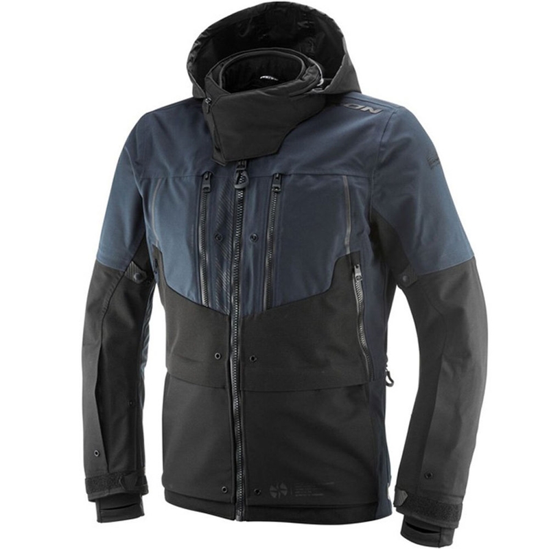 IXON Asgard motorjack blauw-zwart