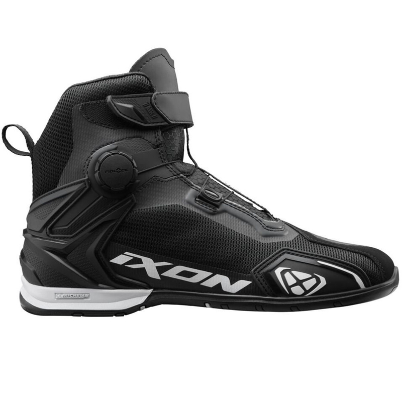 IXON Bull 2 Air motorlaarzen zwart-wit