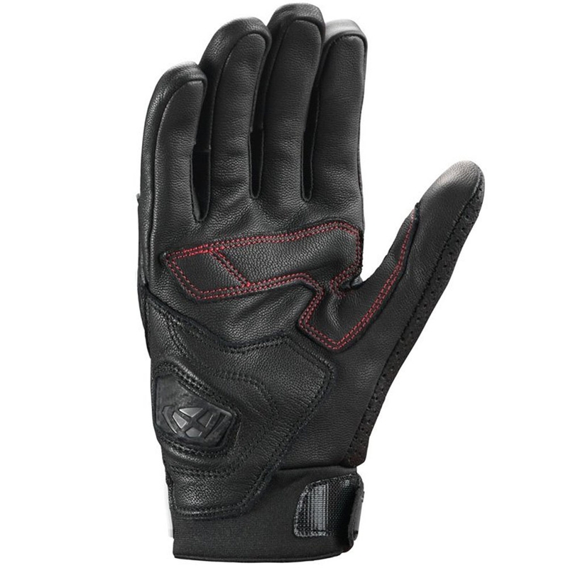 IXON Mirage Leather motorhandschoenen zwart-wit