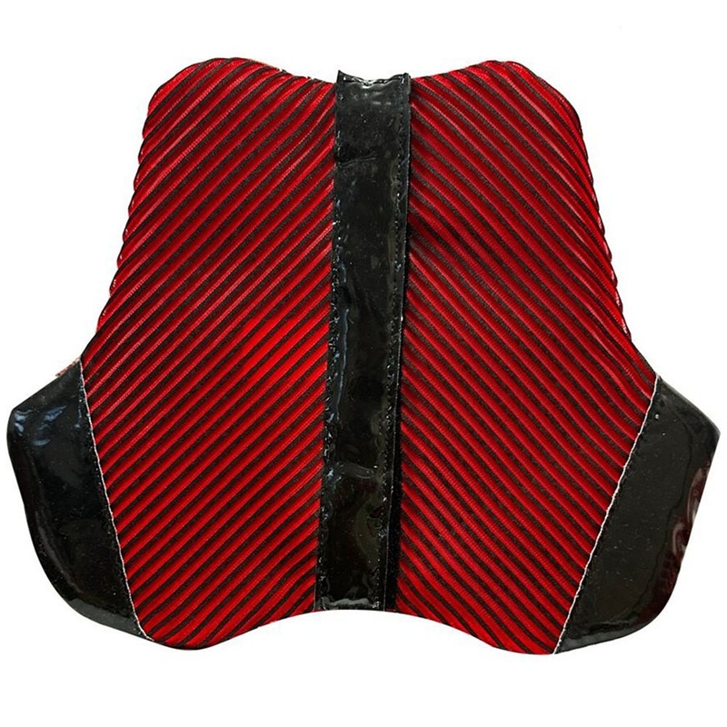 Borstbeschermer IXON IX-RACE zwart-wit-rood