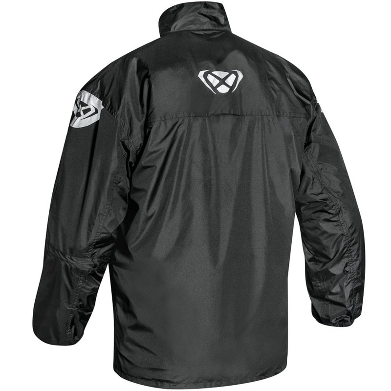 IXON Madden waterdichte jas zwart-fluo geel