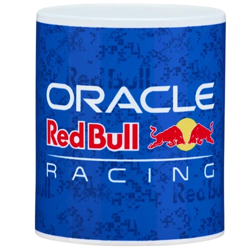 Oracle Red Bull Racing logo mok blauw