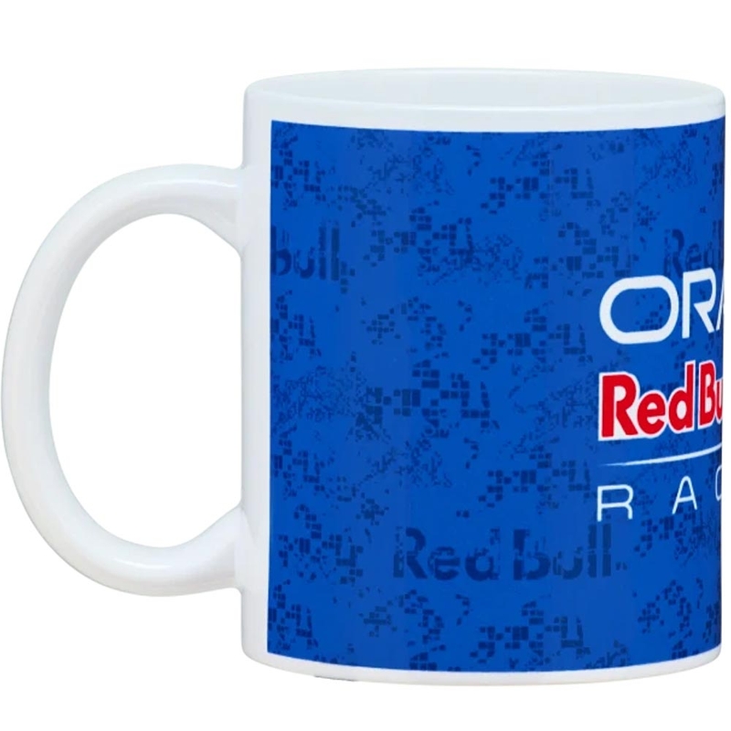 Oracle Red Bull Racing logo mok blauw