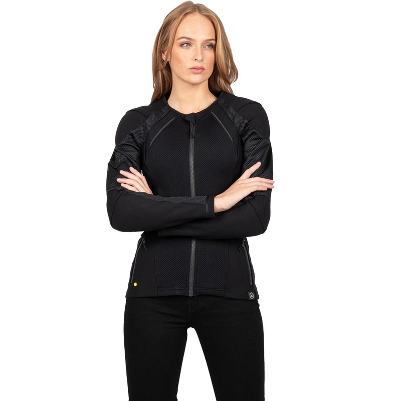 Knox Urbane PRO Mk3 motorjas voor dames, zwart