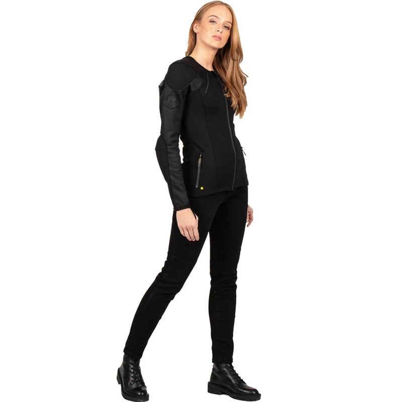 Knox Urbane PRO Mk3 motorjas voor dames, zwart