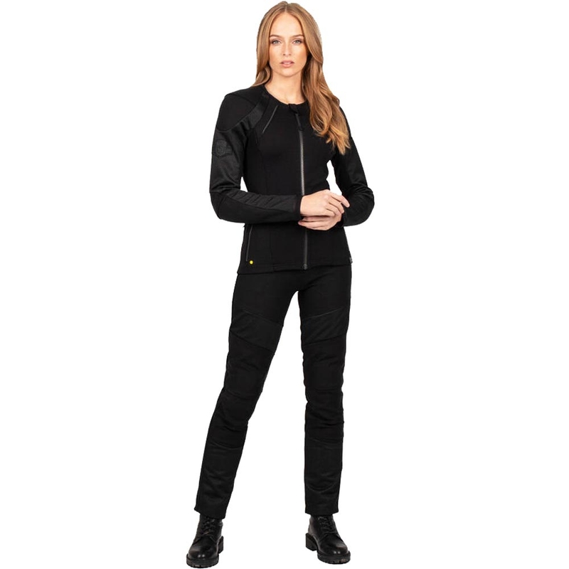 Knox Urbane PRO Mk3 motorjas voor dames, zwart