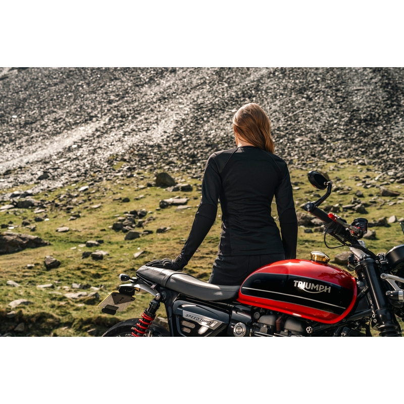 Knox Urbane PRO Mk3 motorjas voor dames, zwart