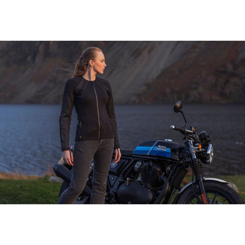 Knox Urbane PRO Mk3 motorjas voor dames, zwart