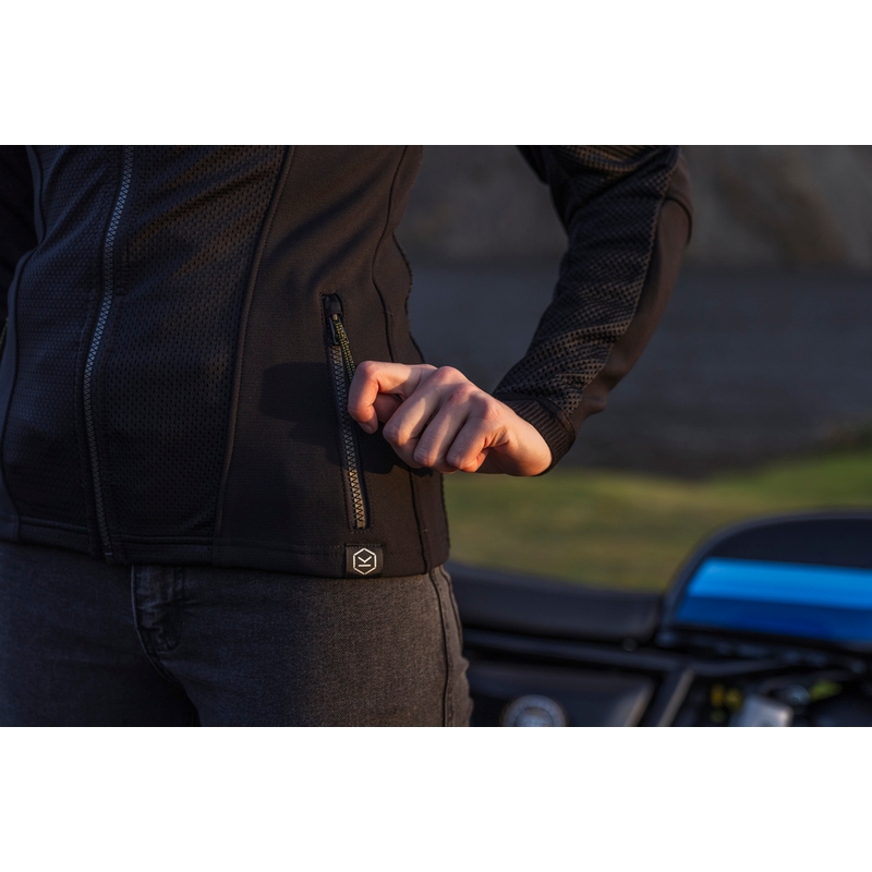 Knox Urbane PRO Mk3 motorjas voor dames, zwart