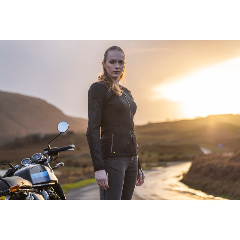Knox Urbane PRO Mk3 motorjas voor dames, zwart