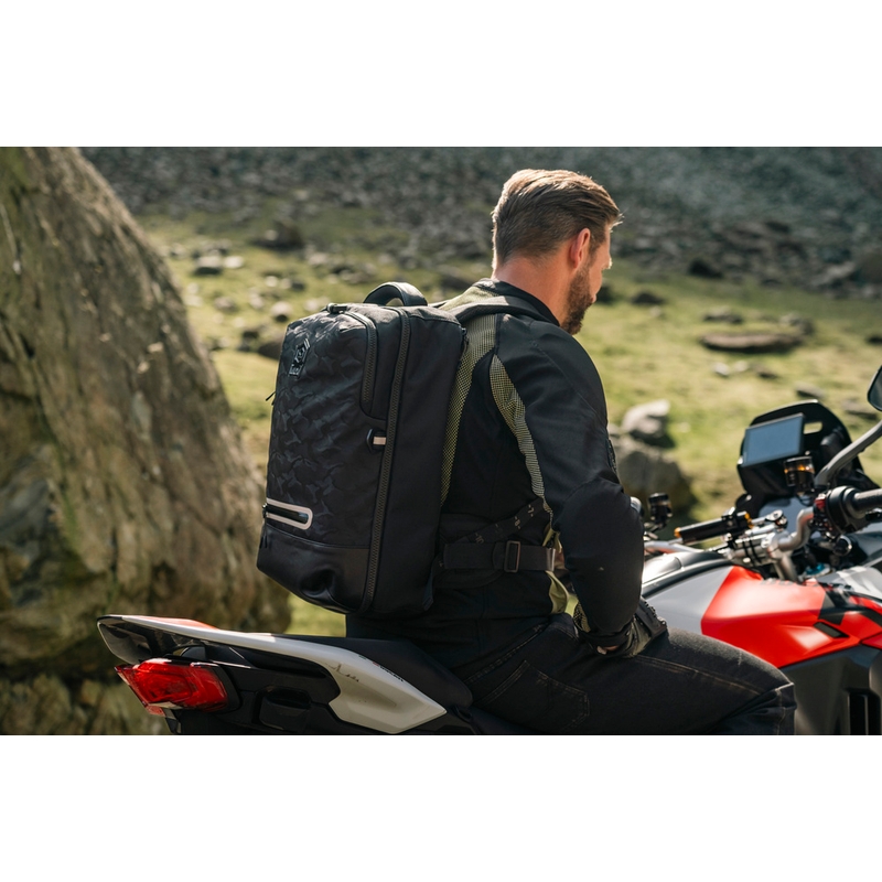 Knox Eda Every Day Adventure Motorrugzak 25 l zwart