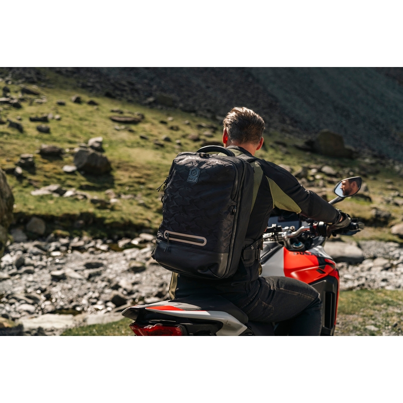 Knox Eda Every Day Adventure Motorrugzak 25 l zwart