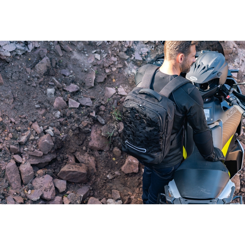Knox Eda Every Day Adventure Motorrugzak 25 l zwart