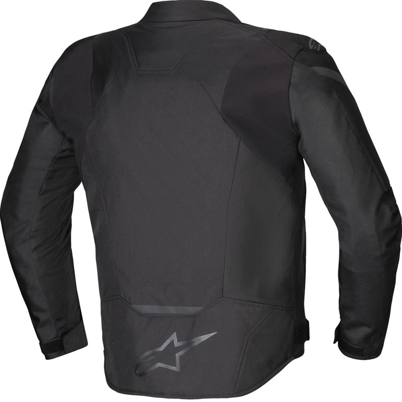 Alpinestars T-JAWS V4 waterdichte motorjas zwart-zwart
