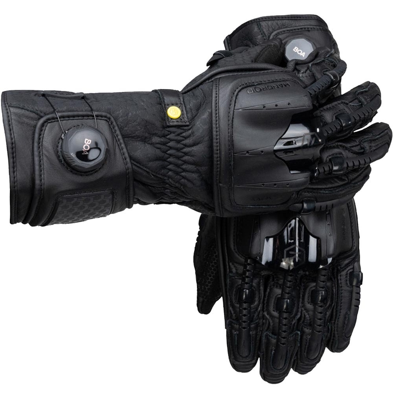 Knox Handroid All Black Mk5 motorhandschoenen zwart