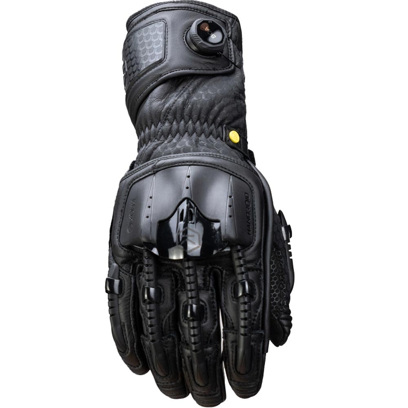 Knox Handroid All Black Mk5 motorhandschoenen zwart