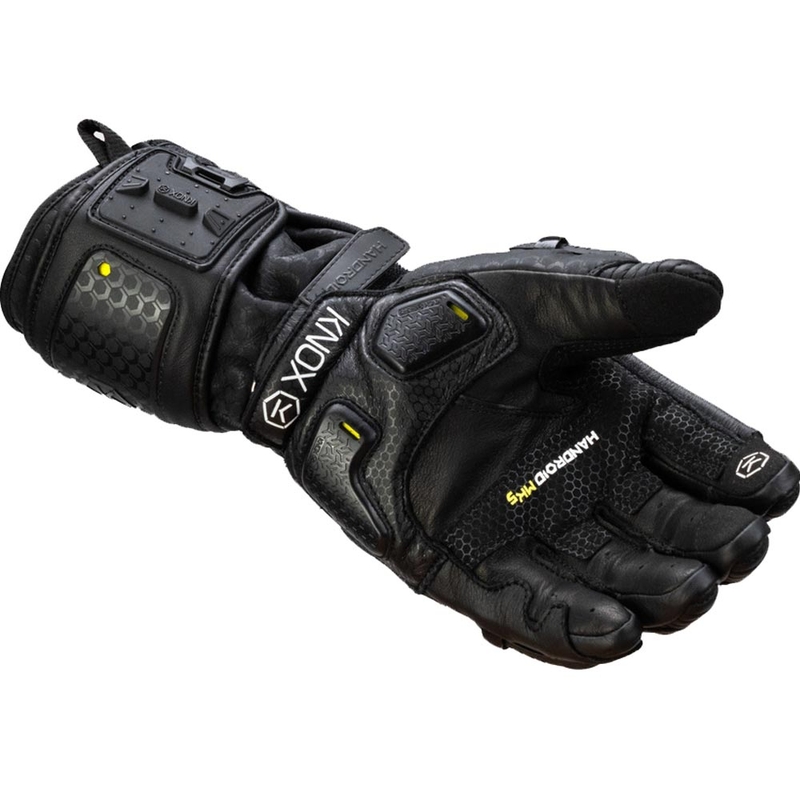 Knox Handroid All Black Mk5 motorhandschoenen zwart
