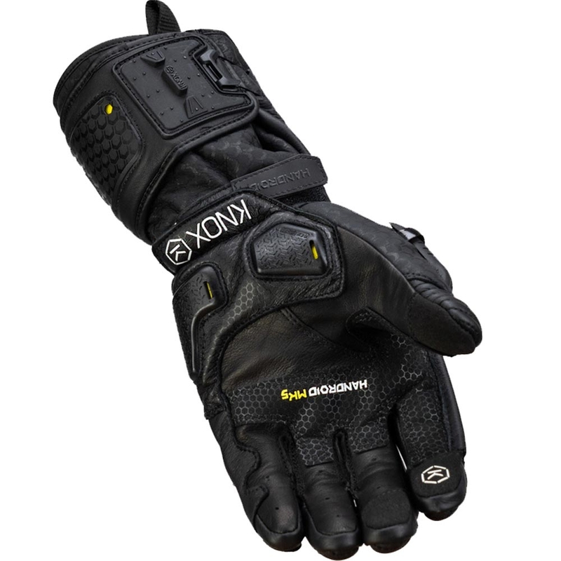 Knox Handroid All Black Mk5 motorhandschoenen zwart