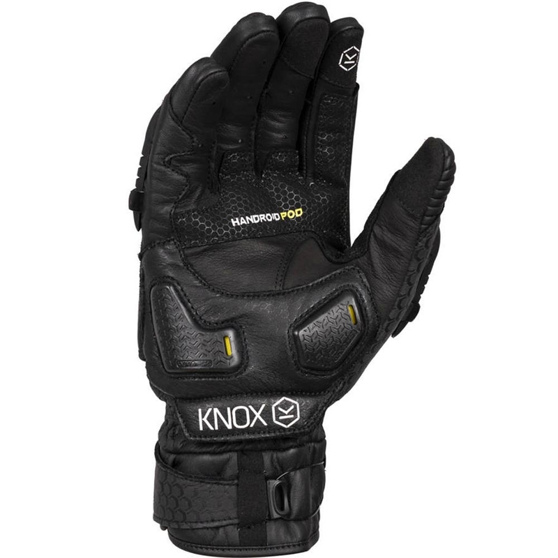 Knox Hand Armour Handroid POD All Black Mk5 Motorhandschoenen Zwart