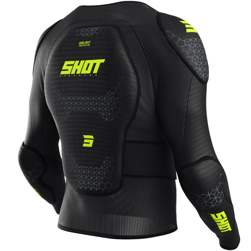 Baby Shot Airlight Lichaamsbeschermer Zwart-Fluo Geel