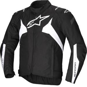 Alpinestars T-JAWS V4 waterdichte motorjas zwart-wit