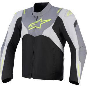 Alpinestars T-JAWS V4 Waterdichte Motorjas Zwart-Lichtgrijs-Grijs