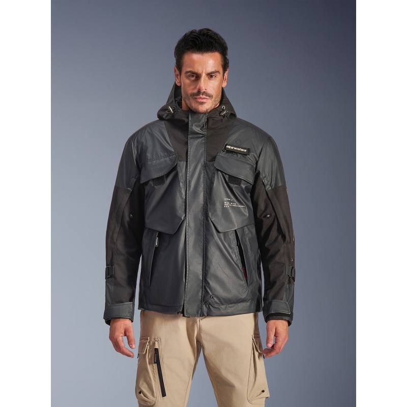 Alpinestars Mospher Waterdichte motorjas zwart