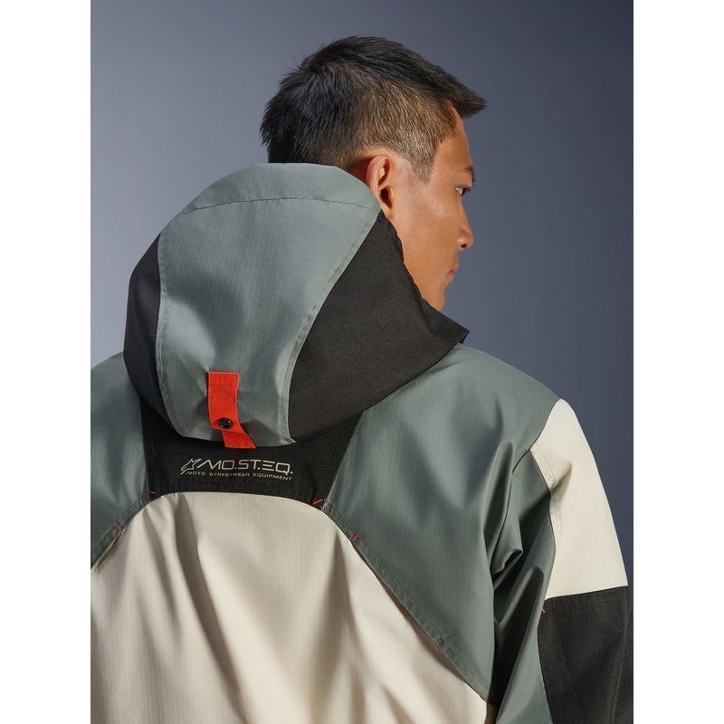 Alpinestars Mospher waterdichte motorjas grijs-zwart