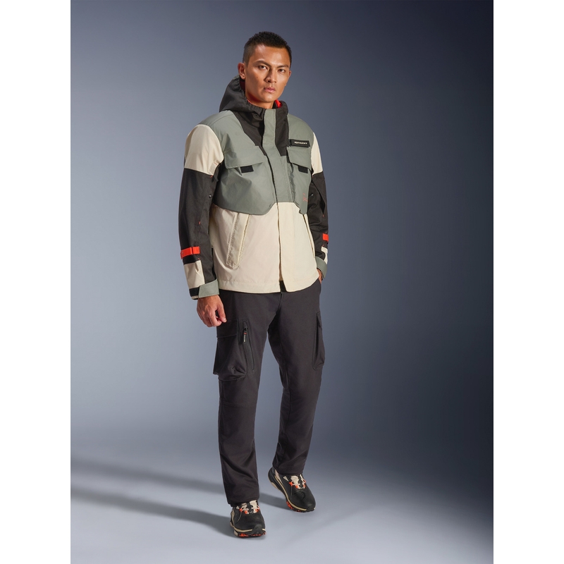 Alpinestars Mospher waterdichte motorjas grijs-zwart