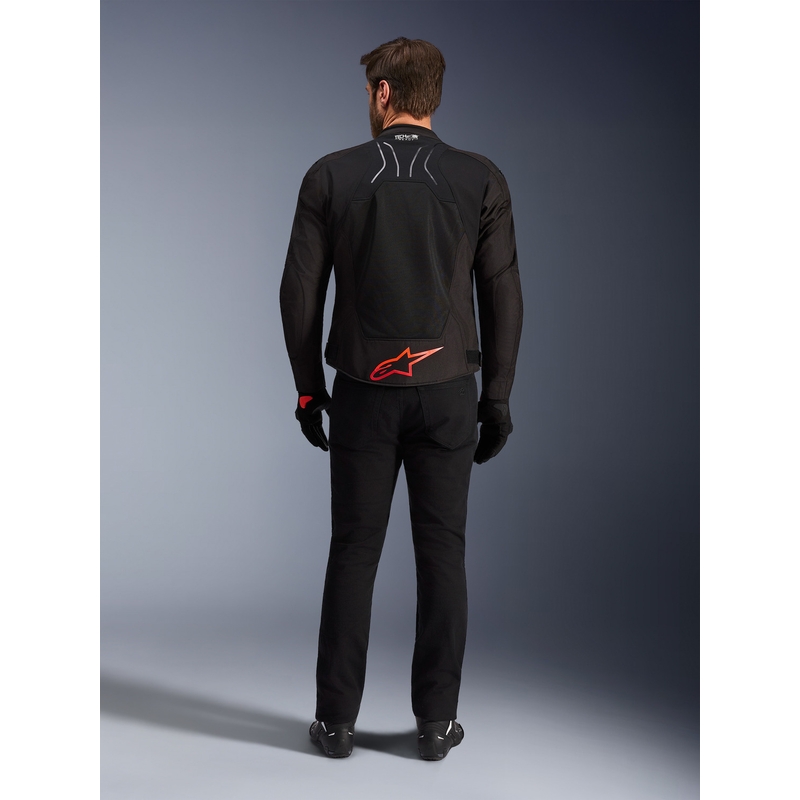 Alpinestars SMX Air motorjas zwart-rood-wit