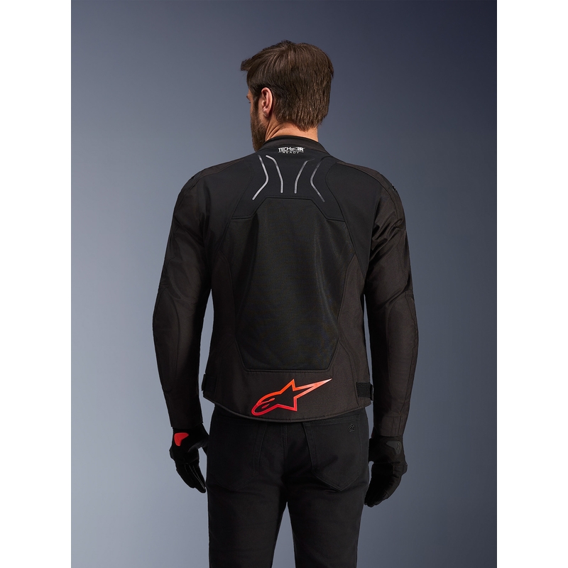 Alpinestars SMX Air motorjas zwart-rood-wit