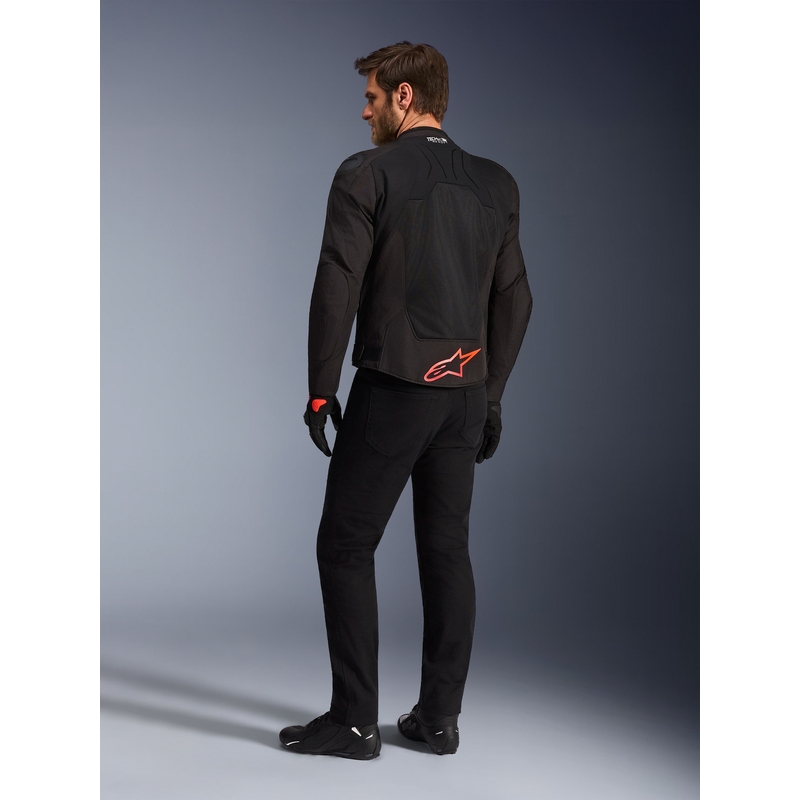 Alpinestars SMX Air motorjas zwart-rood-wit