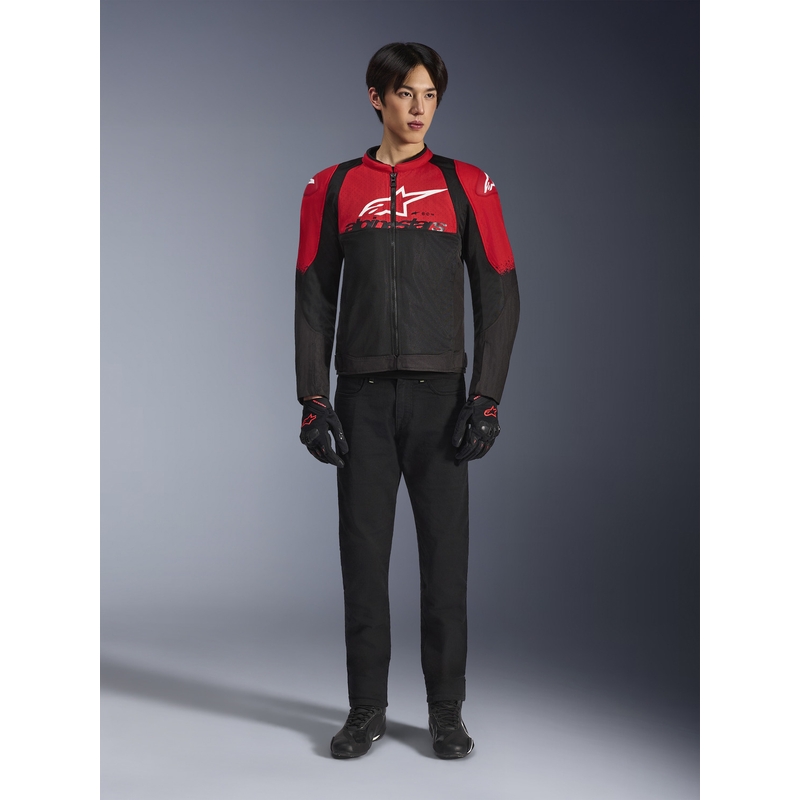 Alpinestars SMX Air motorjas rood-zwart