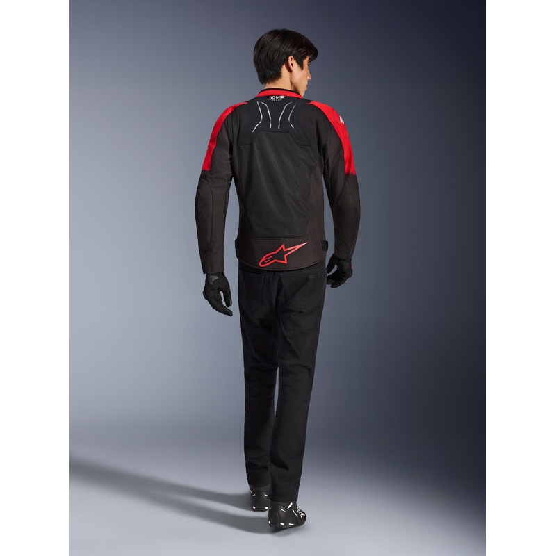 Alpinestars SMX Air motorjas rood-zwart