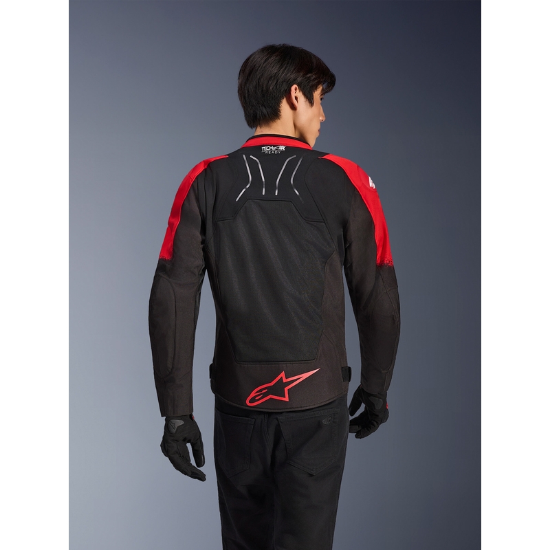 Alpinestars SMX Air motorjas rood-zwart