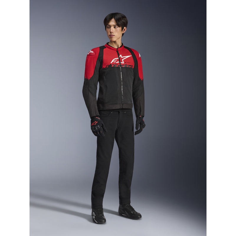 Alpinestars SMX Air motorjas rood-zwart