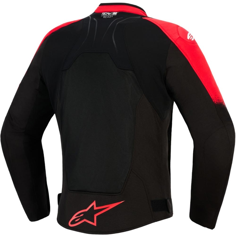 Alpinestars SMX Air motorjas rood-zwart