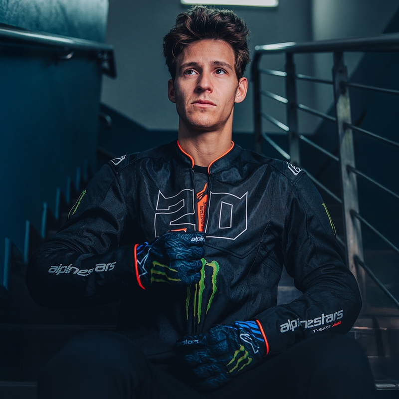 Alpinestars T-SPS Air V2 Monster FQ20 motorjas zwart-wit collectie