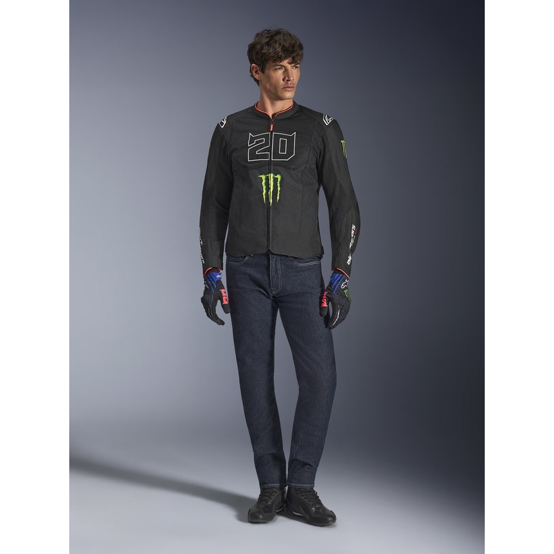 Alpinestars T-SPS Air V2 Monster FQ20 motorjas zwart-wit collectie