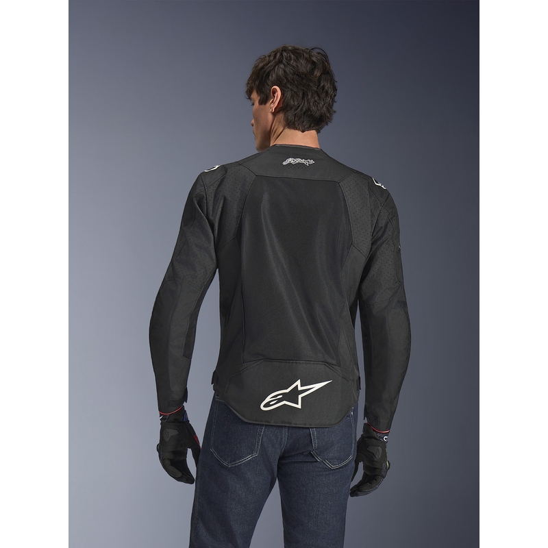 Alpinestars T-SPS Air V2 Monster FQ20 motorjas zwart-wit collectie