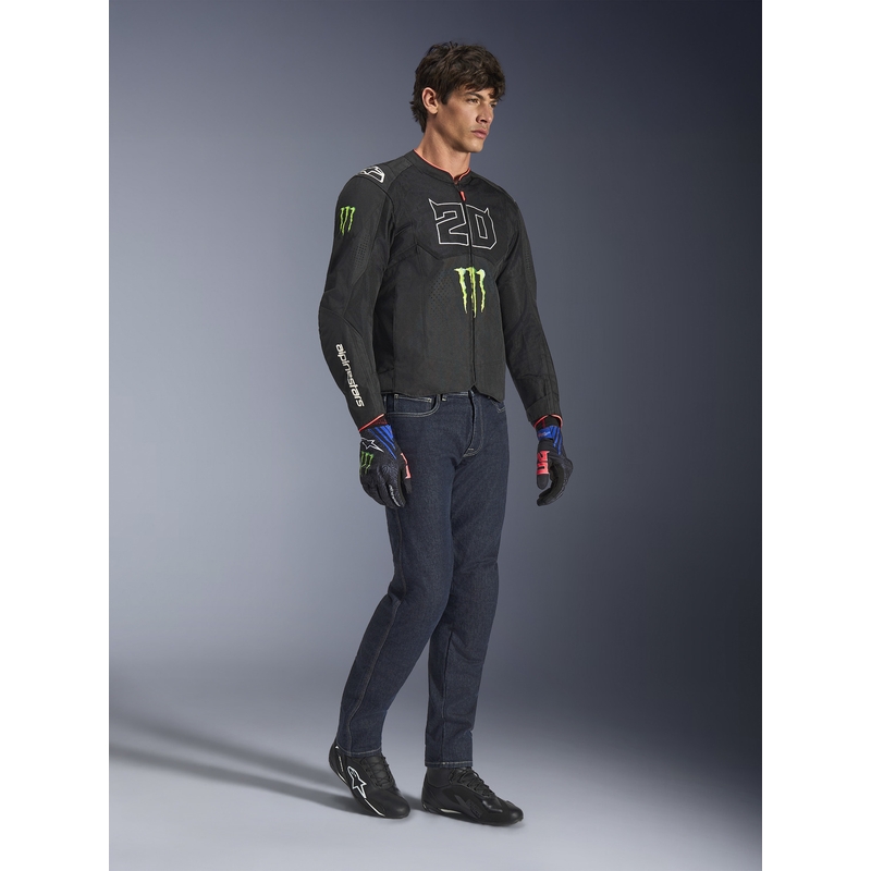 Alpinestars T-SPS Air V2 Monster FQ20 motorjas zwart-wit collectie