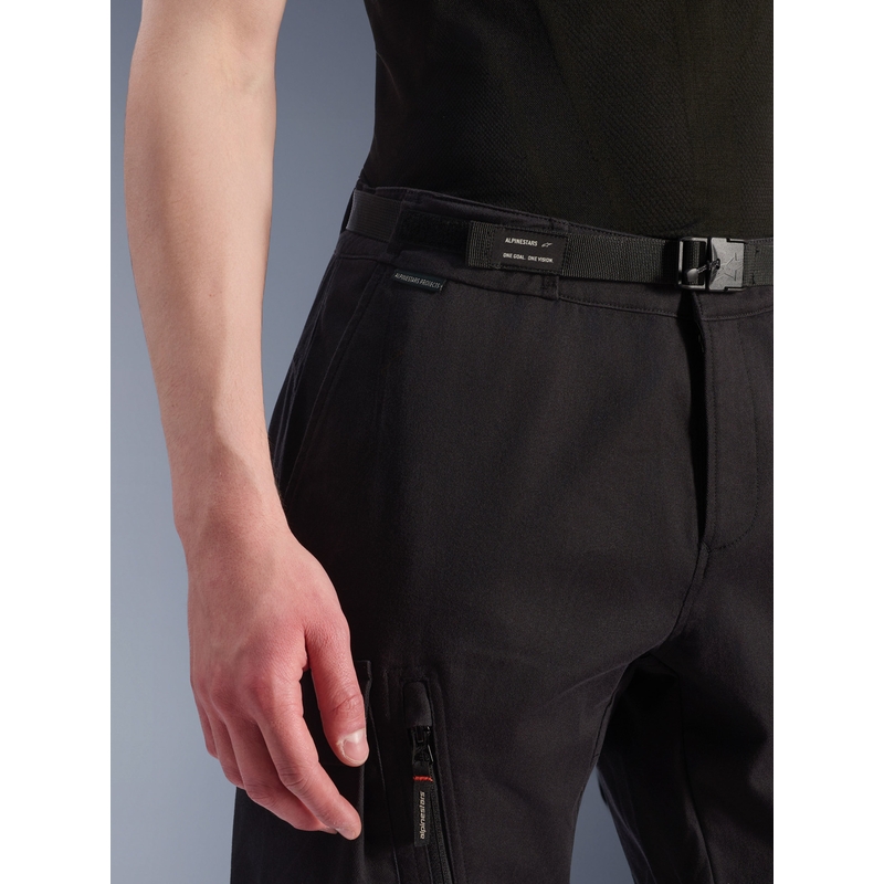 Alpinestars Flex-AST Cargo motorbroek zwart-zwart