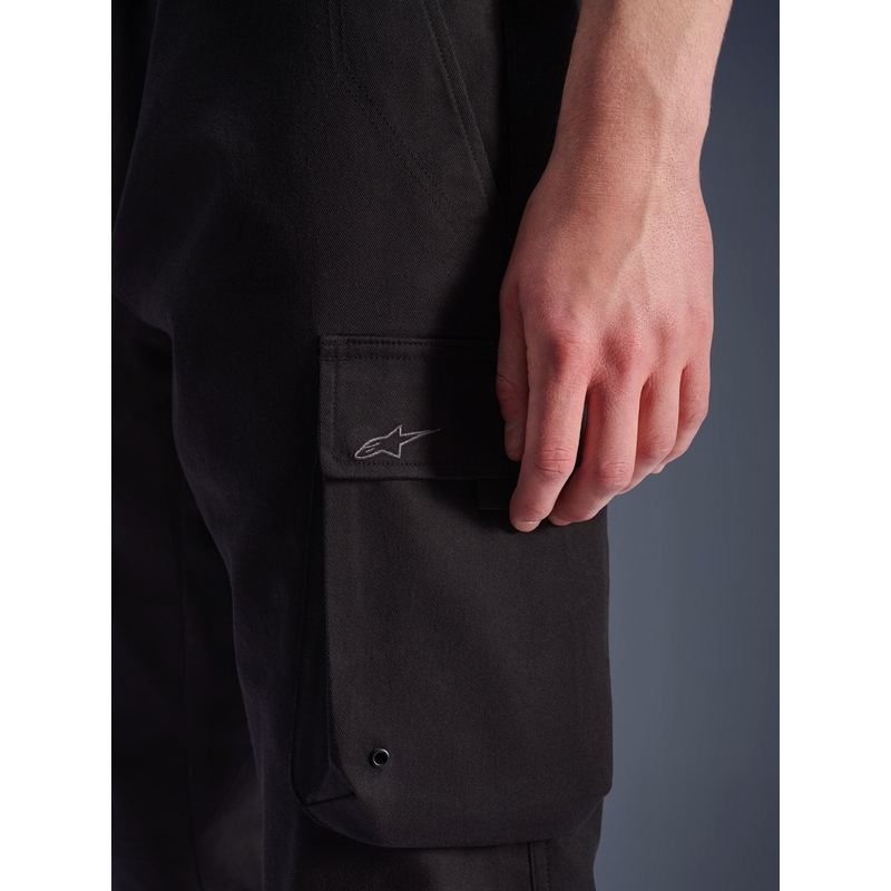 Alpinestars Flex-AST Cargo motorbroek zwart-zwart