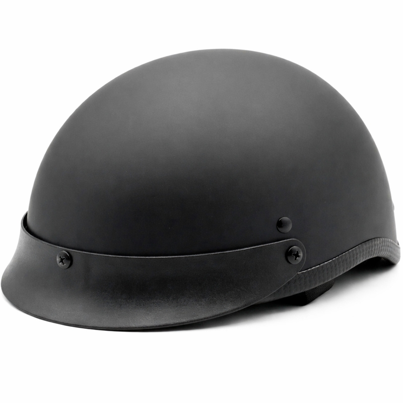 Open helm MotoZem zwart