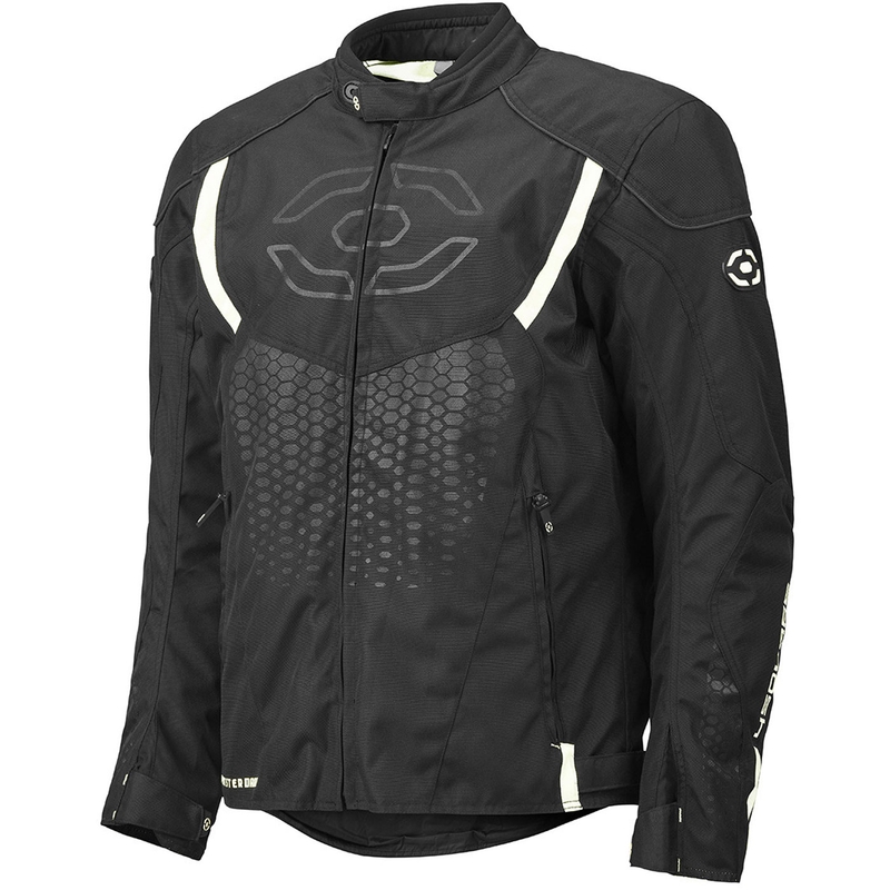 4SQUARE Sportster Dart motorjas zwart-wit