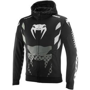 IXON Venum Touch-R motorsweatshirt zwart-antraciet-wit